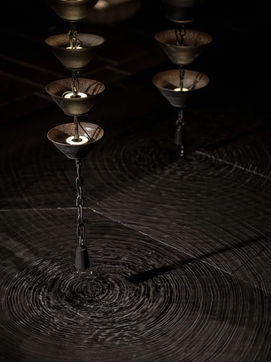 Teacup Cascade art installation